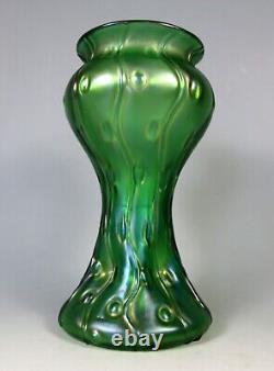 Antique Loetz Crete Rusticana Glass Vase