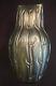 Antique Loetz Iridescent Blue Green Art Glass Neptun Vase Beautiful Condition