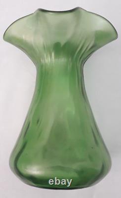 Antique Loetz Iridescent Creta Rusticana Jugendstil Art Nouveau Vase c. 1900