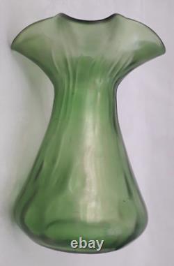 Antique Loetz Iridescent Creta Rusticana Jugendstil Art Nouveau Vase c. 1900