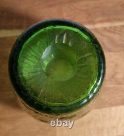 Antique Loetz Iridescent Green Glass Vase