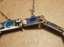 Antique Murrle Bennett Art Nouveau Enamel and Silver Liberty's Bracelet