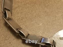 Antique Murrle Bennett Art Nouveau Enamel and Silver Liberty's Bracelet