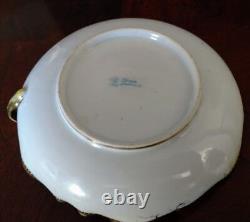 Antique Nippon Maple-Leaf Mark Hand Painted Single Handle Plate-Circa 1891-1910