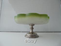 Antique WMF Art Nouveau Art Deco Antique Table Attachment Bowl Glass