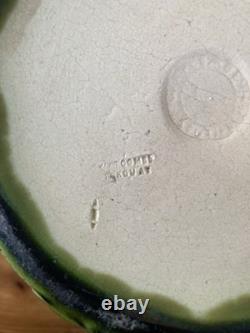 Antique Watcombe Pottery Majolica Art Nouveau Shell Styled Jardiniere