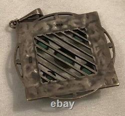 Antique art nouveau pendant william Hair Haseler WHH fine sterling 925 england