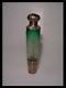 Art Nouveau Daum Nancy Crystal & Silver Liquor Flask / Bottle Mistletoe