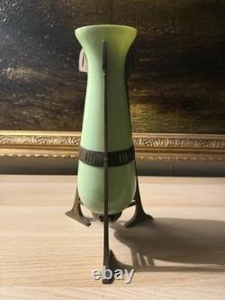 Art Nouveau Deco Vase Green antique vintage