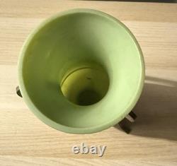 Art Nouveau Deco Vase Green antique vintage