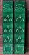 Art Nouveau Fireplace Tile Set 2 X 5 Tile Panels An 133 Green Gas / Decorative