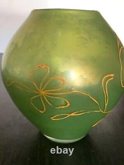 Art Nouveau Glass Vase