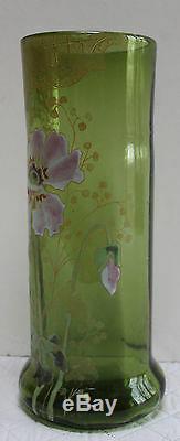 Art Nouveau Glass Vase