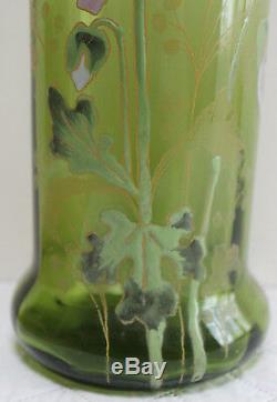 Art Nouveau Glass Vase