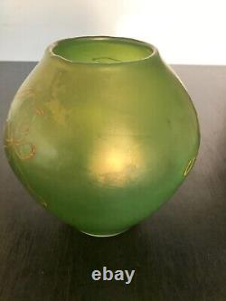 Art Nouveau Glass Vase