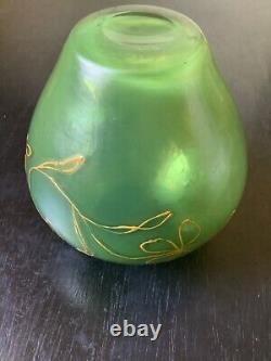 Art Nouveau Glass Vase