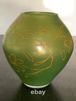 Art Nouveau Glass Vase