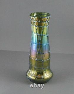 Art Nouveau Glass Vase by Pallme Koenig ca. 1900 (# 2011)