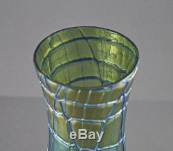 Art Nouveau Glass Vase by Pallme Koenig ca. 1900 (# 2011)
