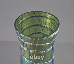 Art Nouveau Glass Vase by Pallme Koenig ca. 1900 (# 2011)