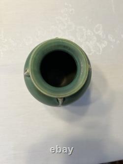 Art Nouveau Green Pottery Vase, Arts & Crafts Arthur Nelson Green