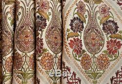 Art Nouveau Jacquard Curtain Fabric £22 Per Metre