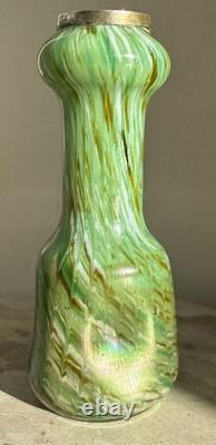 Art Nouveau Josef Rindskopf & Söhne Jugendstil Glass Vase 18cm ca. 1905
