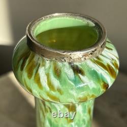 Art Nouveau Josef Rindskopf & Söhne Jugendstil Glass Vase 18cm ca. 1905