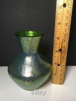 Art Nouveau Loetz Creta Papillon Vase 1900