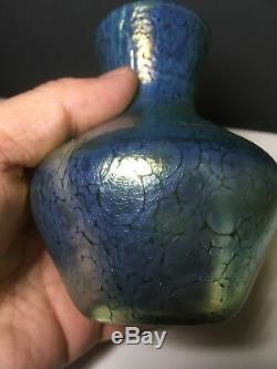 Art Nouveau Loetz Creta Papillon Vase 1900