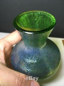 Art Nouveau Loetz Creta Papillon Vase 1900