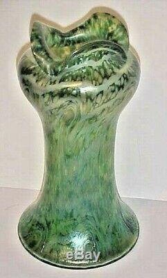 Art Nouveau Loetz Era 10 Fritz Heckert Changeant Art Glass Vase