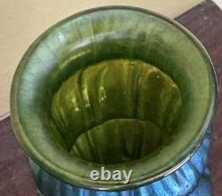 Art Nouveau Loetz Glass 5.5 Vase Rusticana Iridescent Austrian