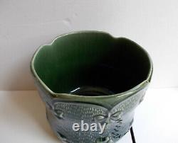 Art Nouveau Majolica Planter Jardiniere Plant Pot Antique