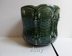 Art Nouveau Majolica Planter Jardiniere Plant Pot Antique