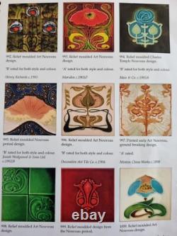 Art Nouveau Majolica Tile. George Marsden. C1903 /6