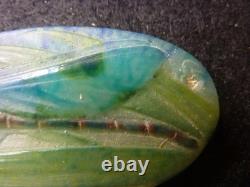 Art Nouveau Pate De Verre Dragonfly Pendant By Amalric Walter 1920's Signed
