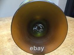 Art Nouveau Pate De Verre French Art Glass Vase c1900 Antique Huge 14 inches