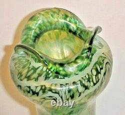 Art Nouveau Period Art Glass Vase Loetz Fritz Heckert Changeant 10 High