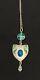 Art Nouveau Silver & Enamel Pendant Attributed To James Fenton Birmingham 1908