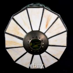 Art Nouveau Style Opaque Stained Glass Cylinder Lampshade Price Is For 1