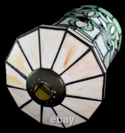 Art Nouveau Style Opaque Stained Glass Cylinder Lampshade Price Is For 1