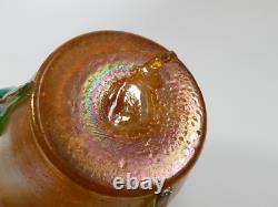 Art Nouveau Uranium Glass Loetz Vase Approx. 1900