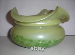 Art Nouveau Vase Pallme Konig Bohemian Czech Glass