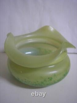 Art Nouveau Vase Pallme Konig Bohemian Czech Glass