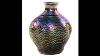 Art Nouveau Vases Iridescent Glass