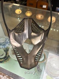 Art Nouveau WMF Silver Plated Basket Centre Piece With Green Glass Liner