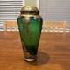 Art Nouveau C1900 Mont Joye Emerald Green Cameo Glass Vase St Denis Paris Legras