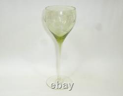 Art Nouveau glass about 1900 probably Josephinenhütte