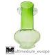 Art Nouveau Glass Vase Green Art Nouveau Design Glass